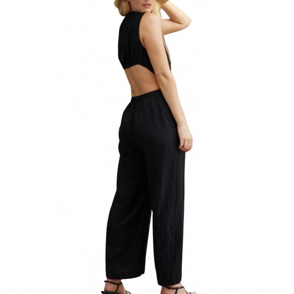 NEW VELVET BY GRAHAM & SPENCER vivi pants in black - Picture 3 of 4